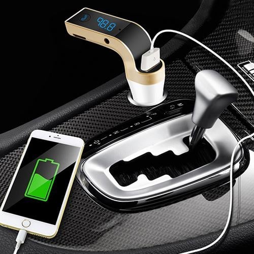 iMounTEK Wireless Bluetooth FM Transmitter LCD Car Kit Image 4