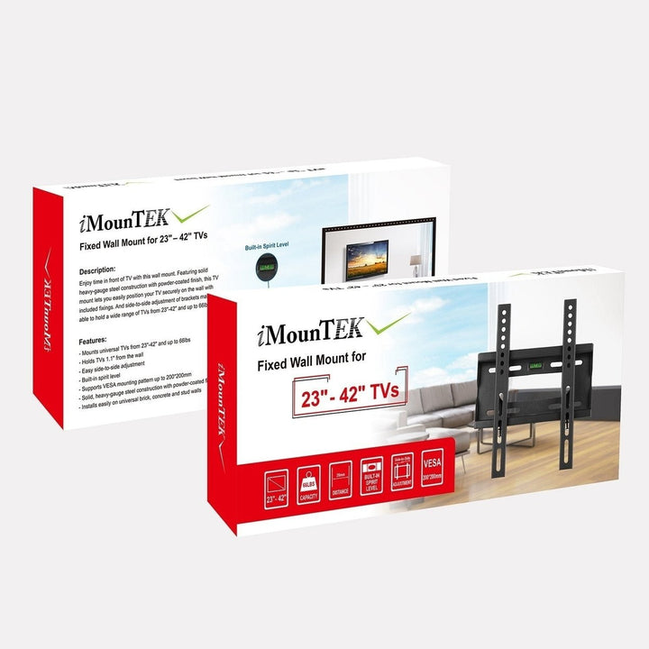 iMountTEK Fixed Wall Mount for 23"-42" TVs Image 10