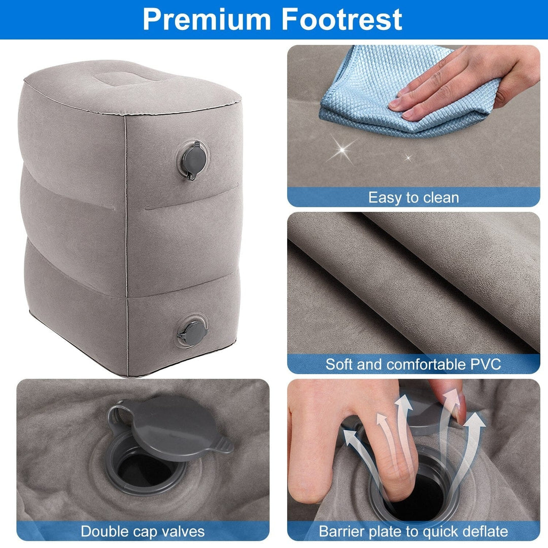 Inflatable Foot Rest with Air Bag Image 9