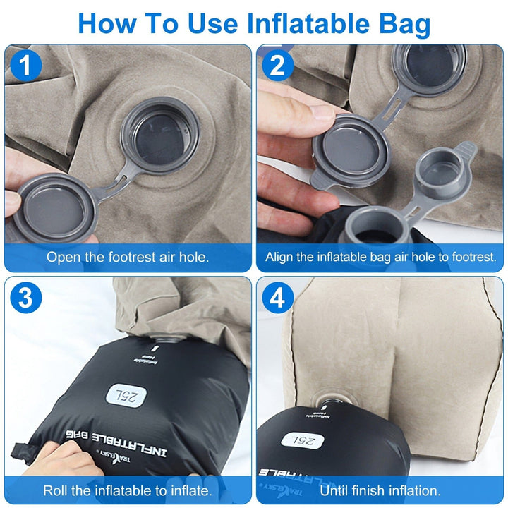 Inflatable Foot Rest with Air Bag Image 10