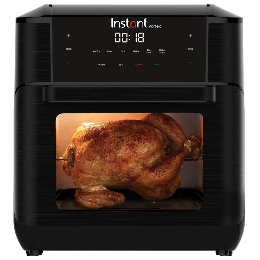 Instant Vortex 10QT Air Fryer Oven with 7-in-1 Cooking Functions (Black) (Refurbished) Image 1