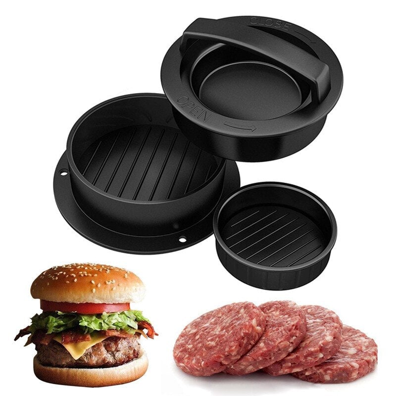 Kitchen Round Burger Press Tool Image 1