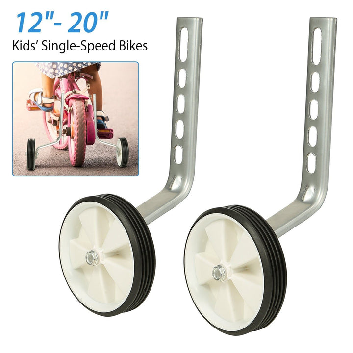 Kids Bicycle Training Wheels Adjustable for 12"-20" Bike Image 3