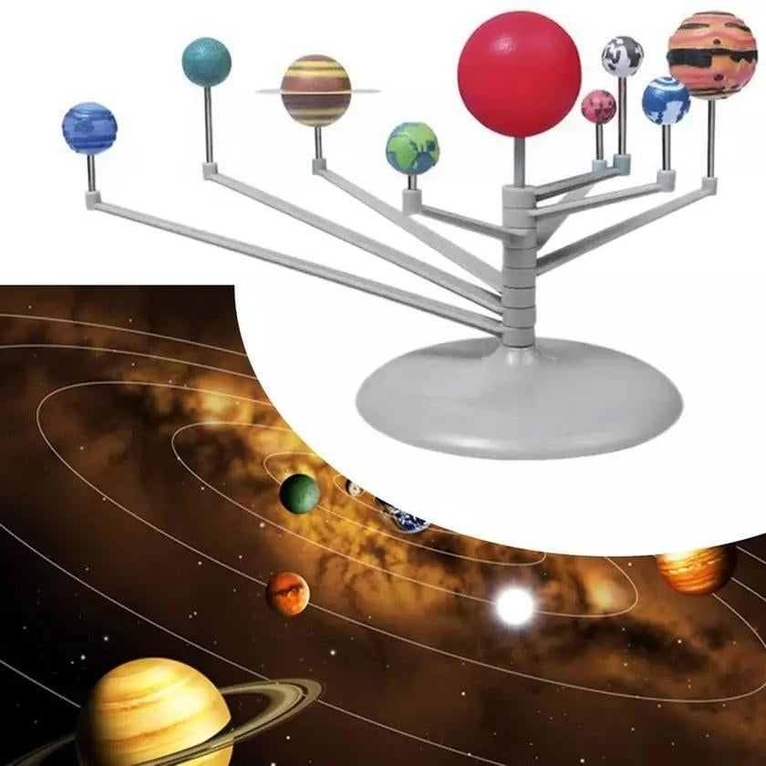 Kids Fun Educational Science Kit Toys Solar System Image 1