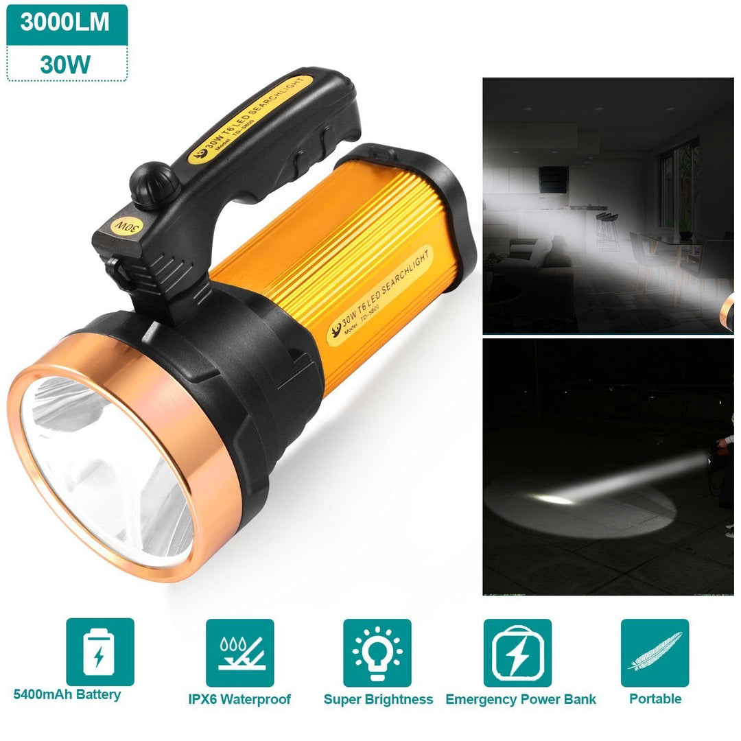 LED Flashlights IPX6 Waterproof Handheld Night Lights Image 4