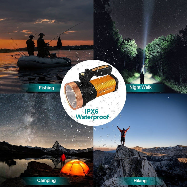 LED Flashlights IPX6 Waterproof Handheld Night Lights Image 10