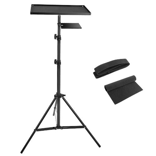 Laptop Projector Tripod Stand Adjustable Height Image 1