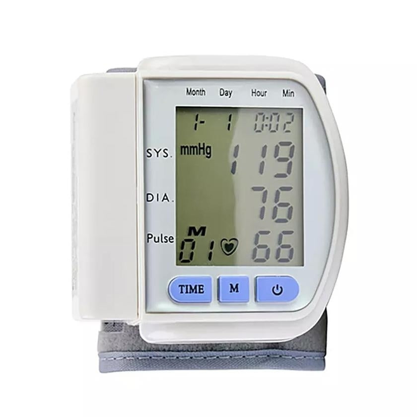 LCD Digital Automatic Wrist Cuff Blood Pressure Monitor Image 2