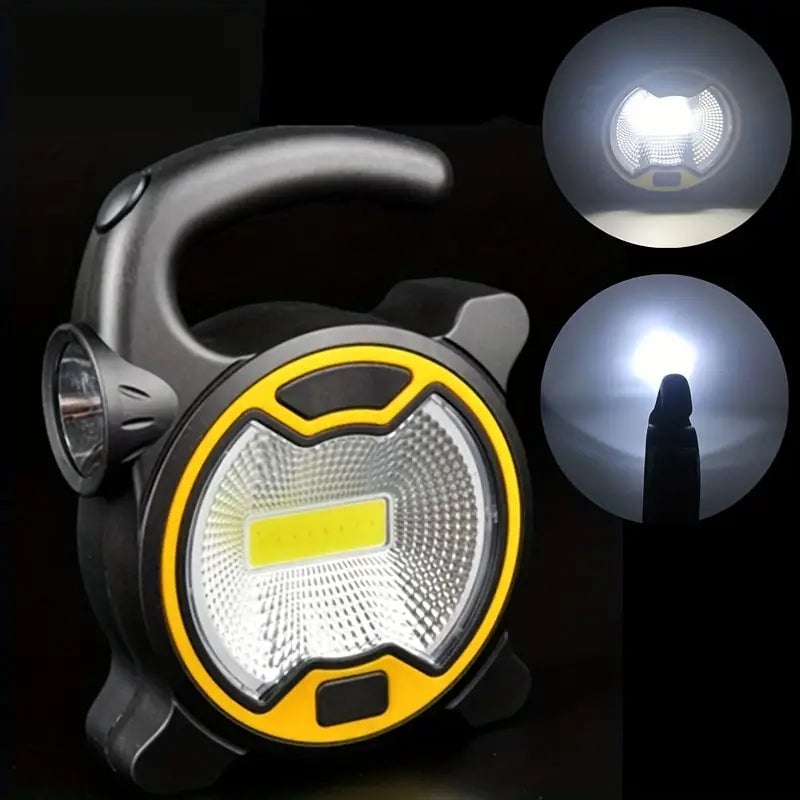 LED COB Camping Flashlight Lantern Image 1