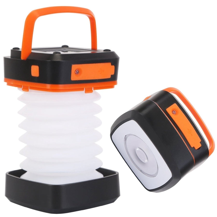 LED Collapsible Solar Camping Lantern Image 1