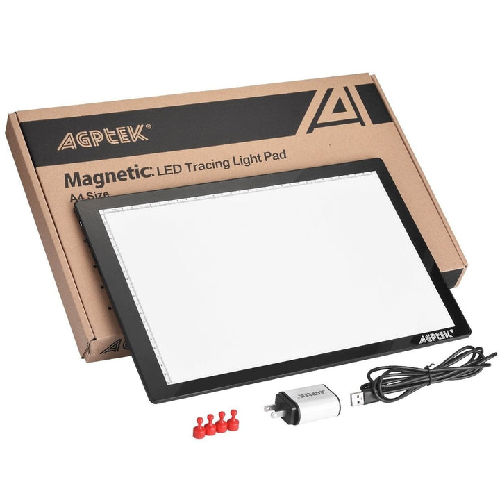 Magnetic LED Artcraft Tracing Light Pad A4 Size Lightbox Image 9