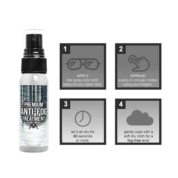 Long-Lasting Anti-Fog Spray For Glasses Goggles Lens Binoculars PPE Mirrors Image 3