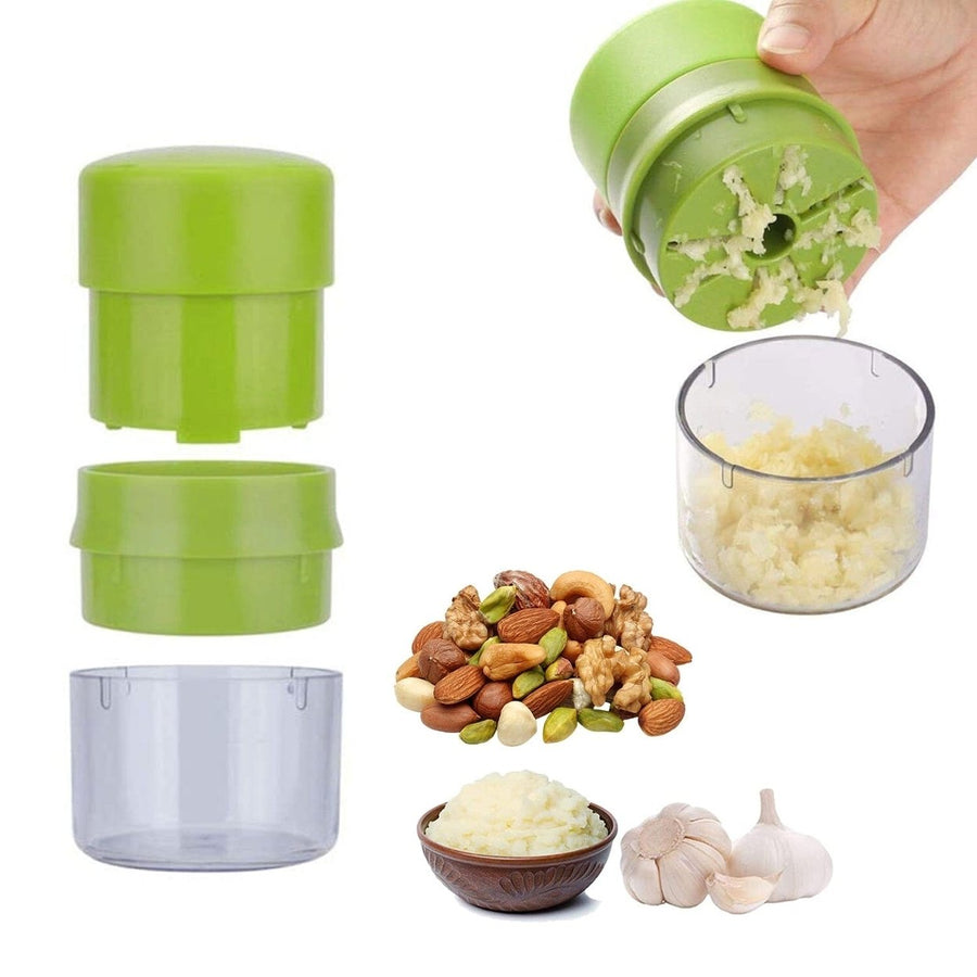 Mini Manual Food Chopper Dicer Presser Mincer Kitchen Tool Image 1