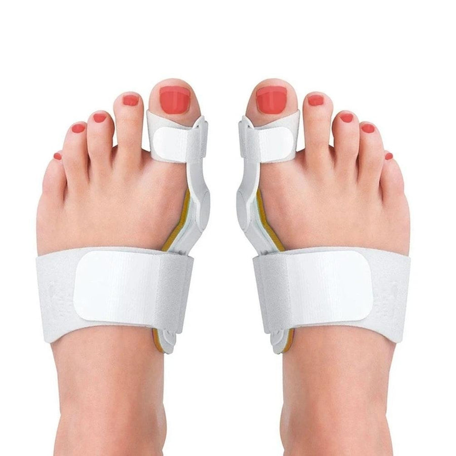 Medical Grade Adjustable Bunion Toe Splint with Hinge Image 1