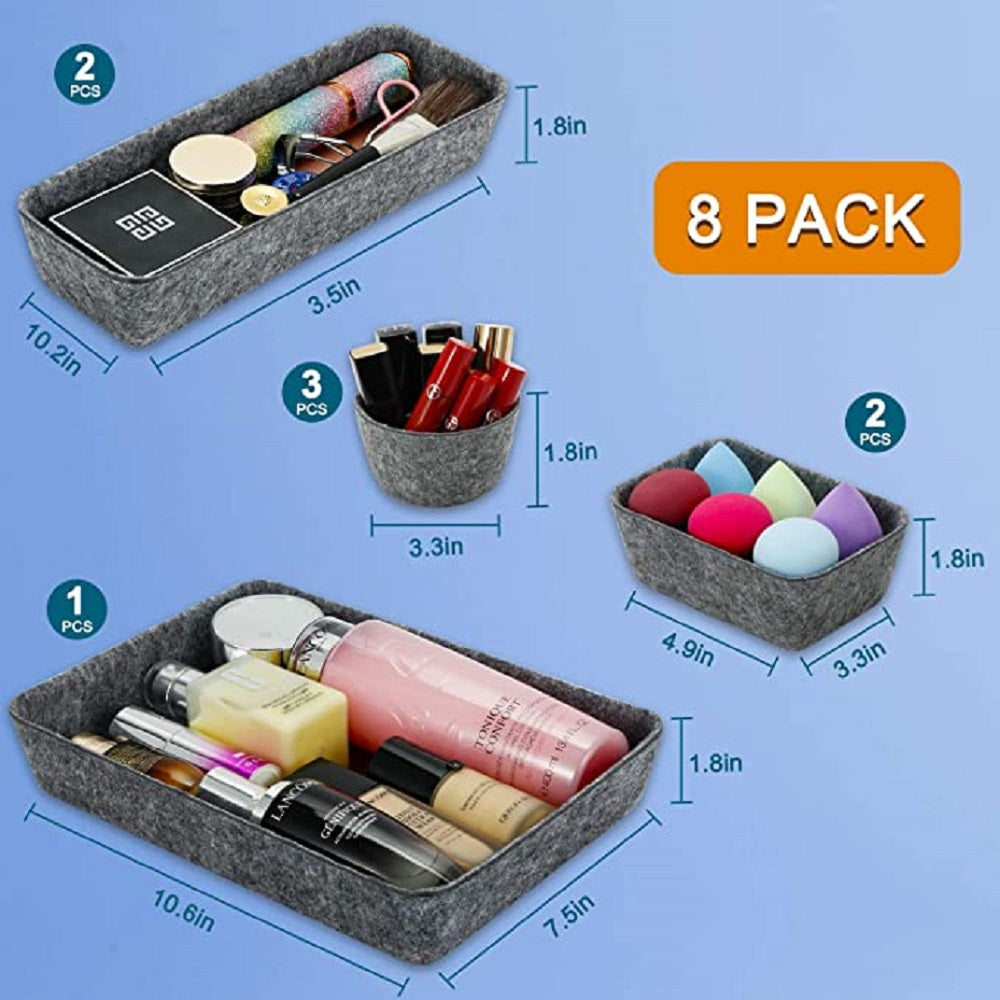 Nuvita Felt Organizer Junk Drawer Organizer Bins Image 3