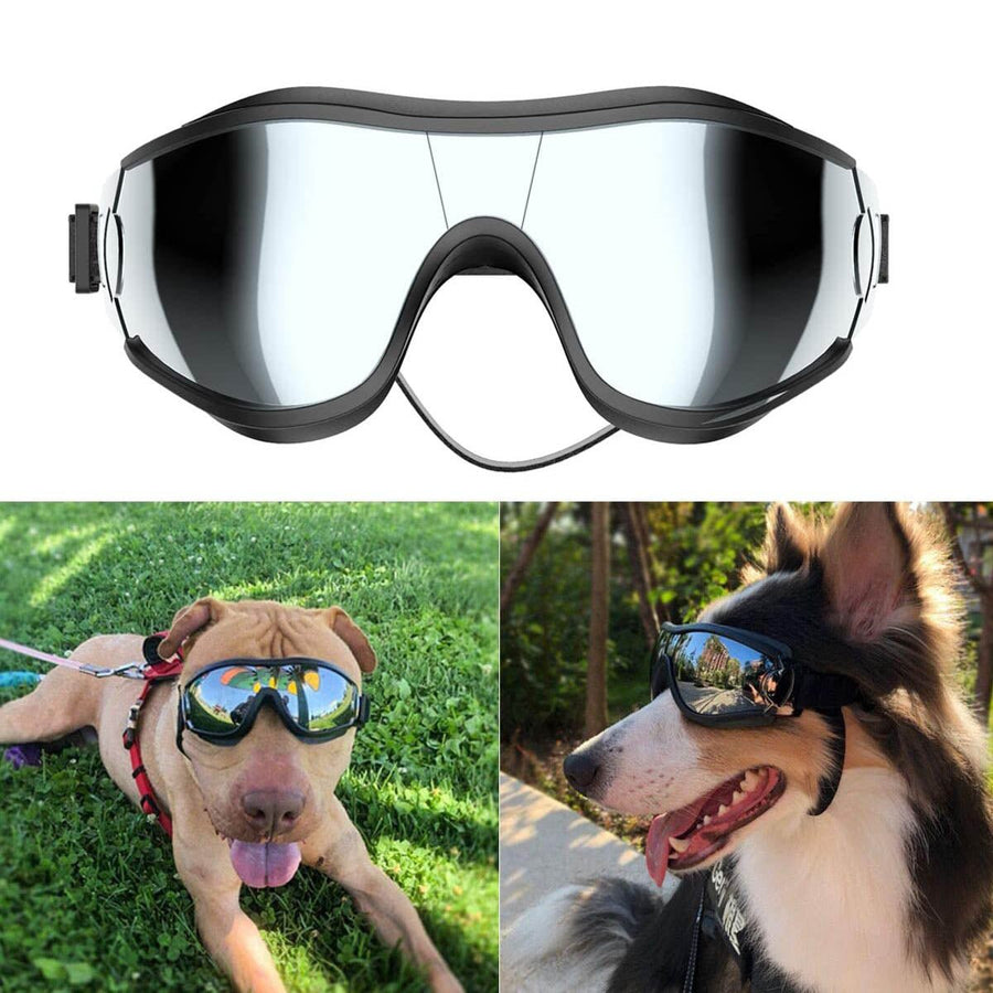 NVTED Dog Sunglasses with Adjustable Strap for Medium or Large Dog Image 1