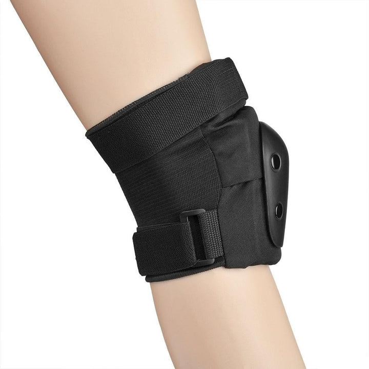 Odoland Knee and Elbow Waist Pads for Cycling Skating Mini Biking Riding Adjustable Size Image 3