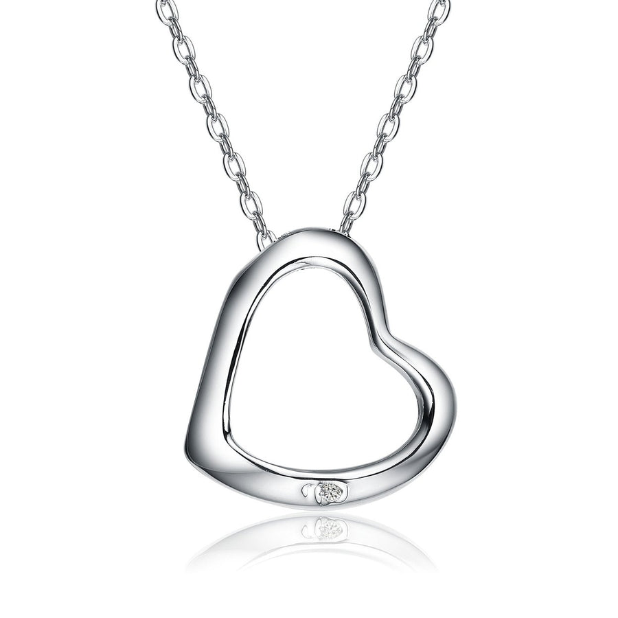 Open Heart Pendant Image 1