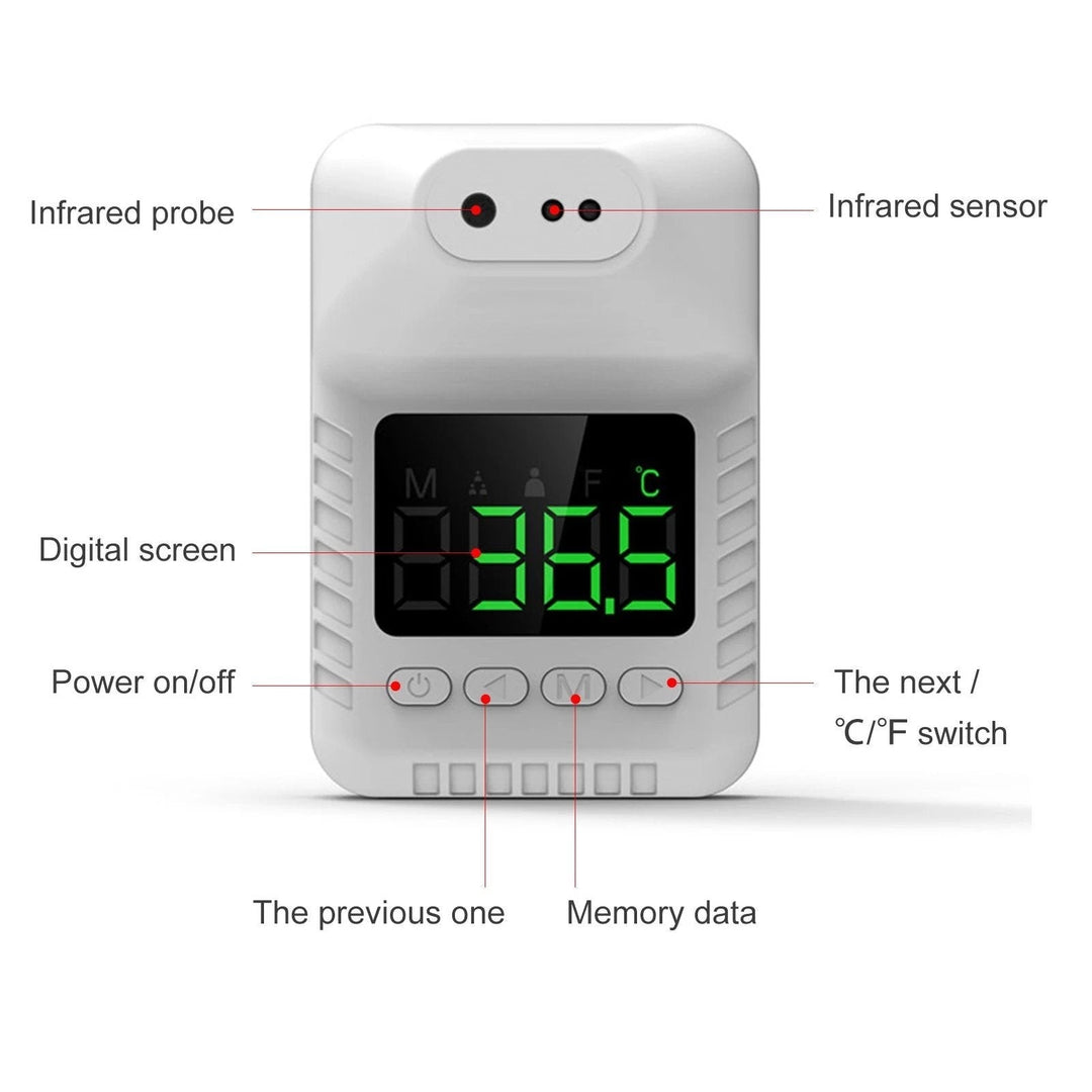 Non-Contact Infrared Forehead Thermometer Image 4