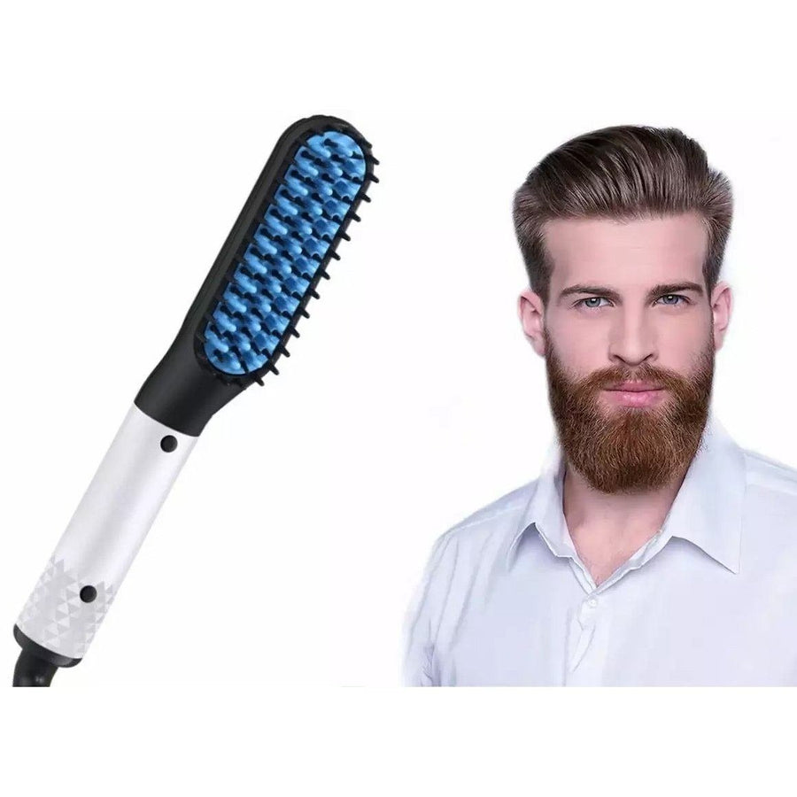 Multifunctional Beard Straightener for Men Electric Hot Hair Straightening Comb Image 1