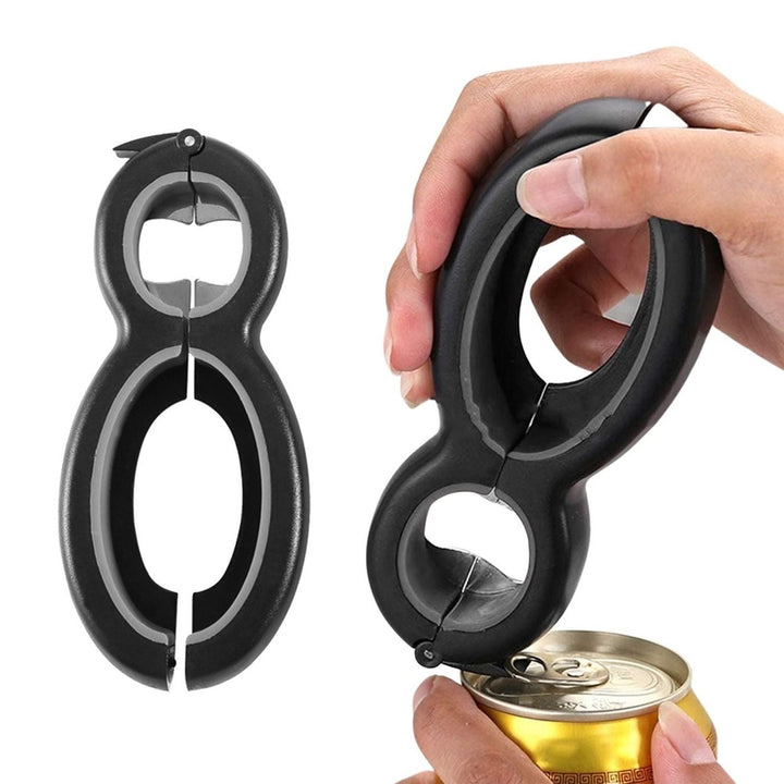 Multifunctional 6-In-1 Can Jar Opener Tool And Adjustable Bottle Opener Image 4