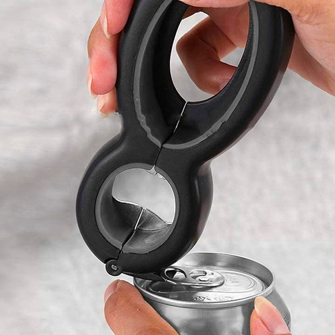 Multifunctional 6-In-1 Can Jar Opener Tool And Adjustable Bottle Opener Image 4