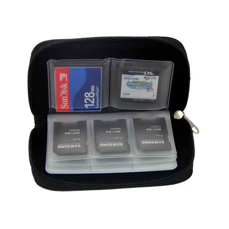 Multifunctional PVC Card Bag Portable Camera Card CF Card Storage Image 1