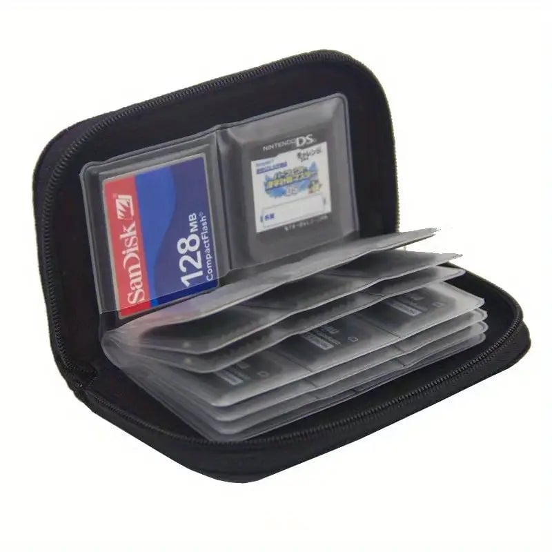 Multifunctional PVC Card Bag Portable Camera Card CF Card Storage Image 2