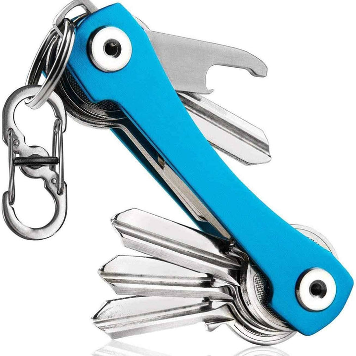 Multifunctional Smart Compact Key Organizer Bottle Opener Keychain Image 1