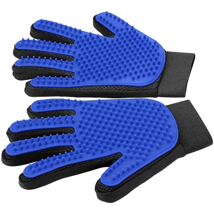 Pet Grooming Gloves Image 1