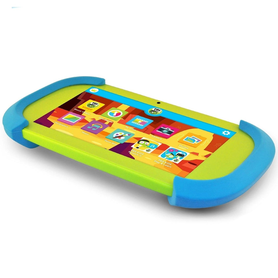 PBS Kids PBSKD12 7" HD Educational Playtime Kid-Safe Tablet with Android 6.0 Image 1