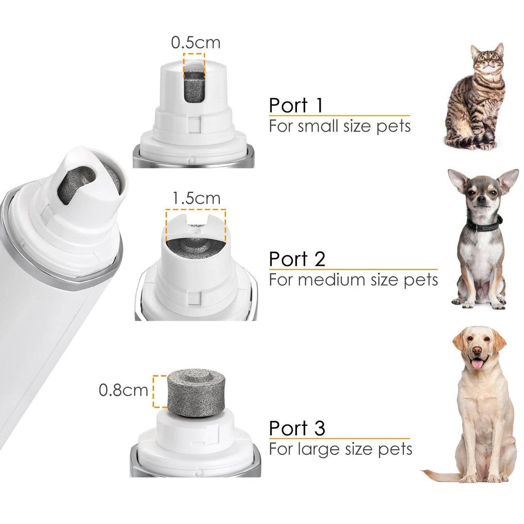 Ownpets Rechargeable Pet Nail Clipper Tool Kit Image 4