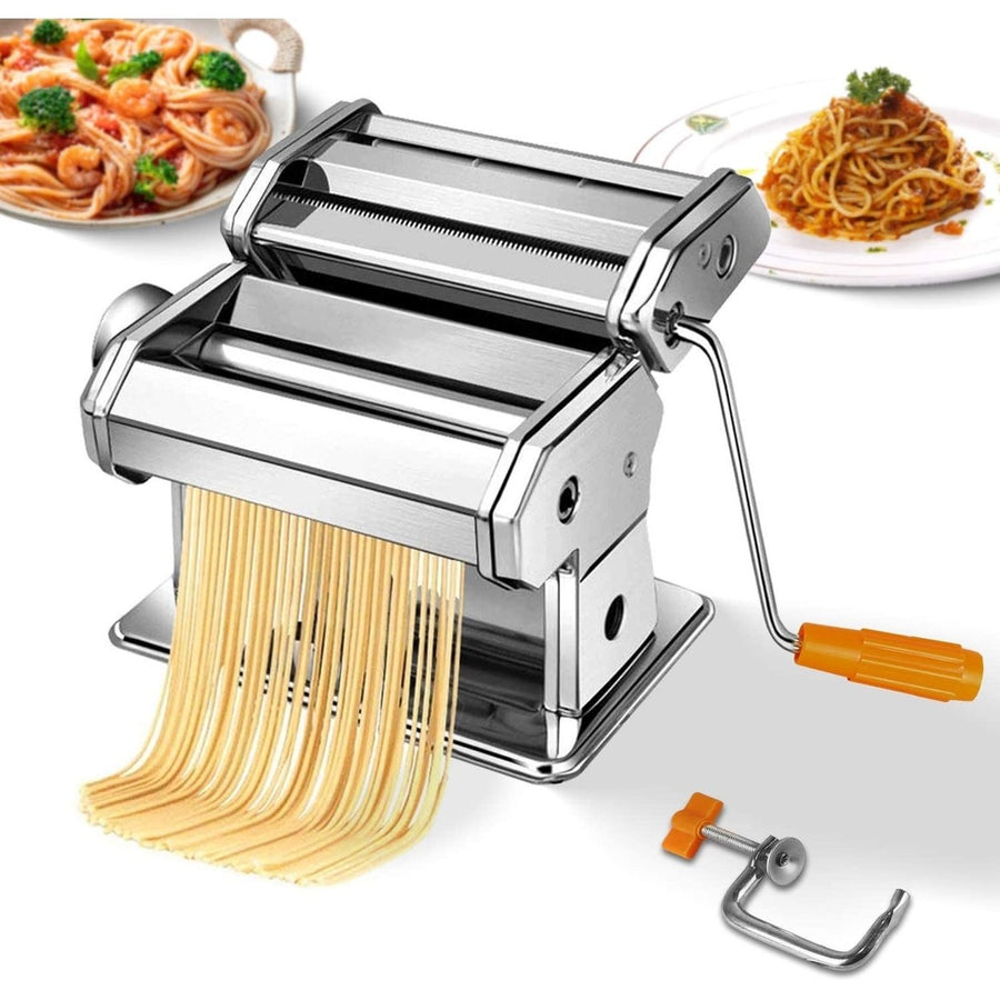 Pasta Maker Roller Machine Fettuccine Image 1