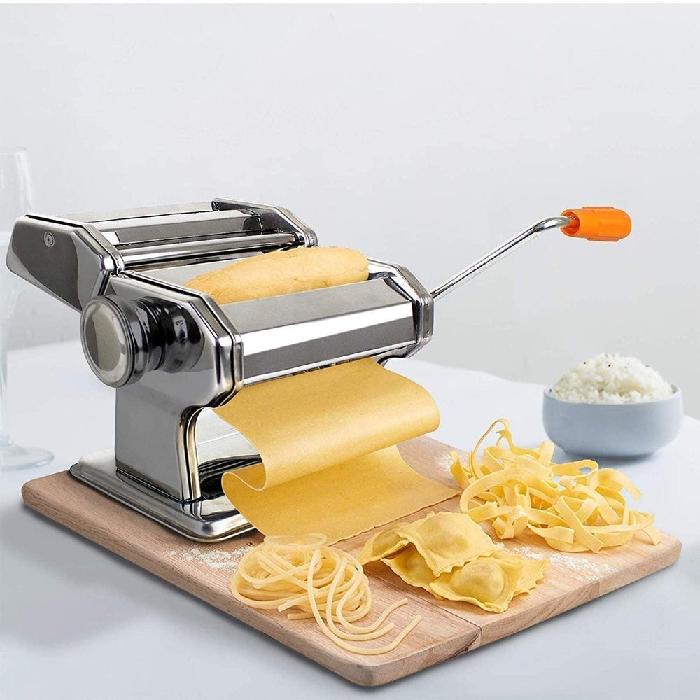 Pasta Maker Roller Machine Fettuccine Image 2