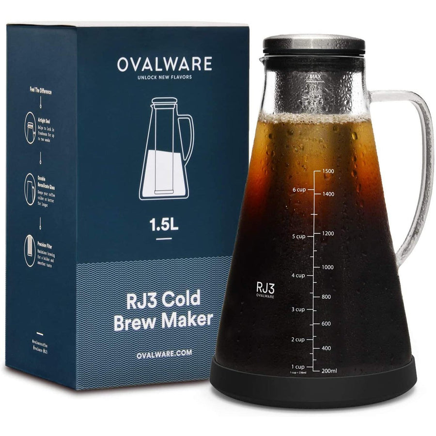 Ovalware Cold Brew Iced Coffee Maker Image 1