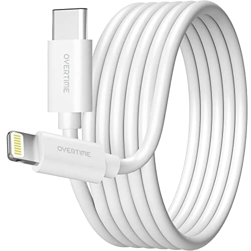 Overtime iPhone MFI Certified 10ft USB-C to Lightning Charging Cable Image 1