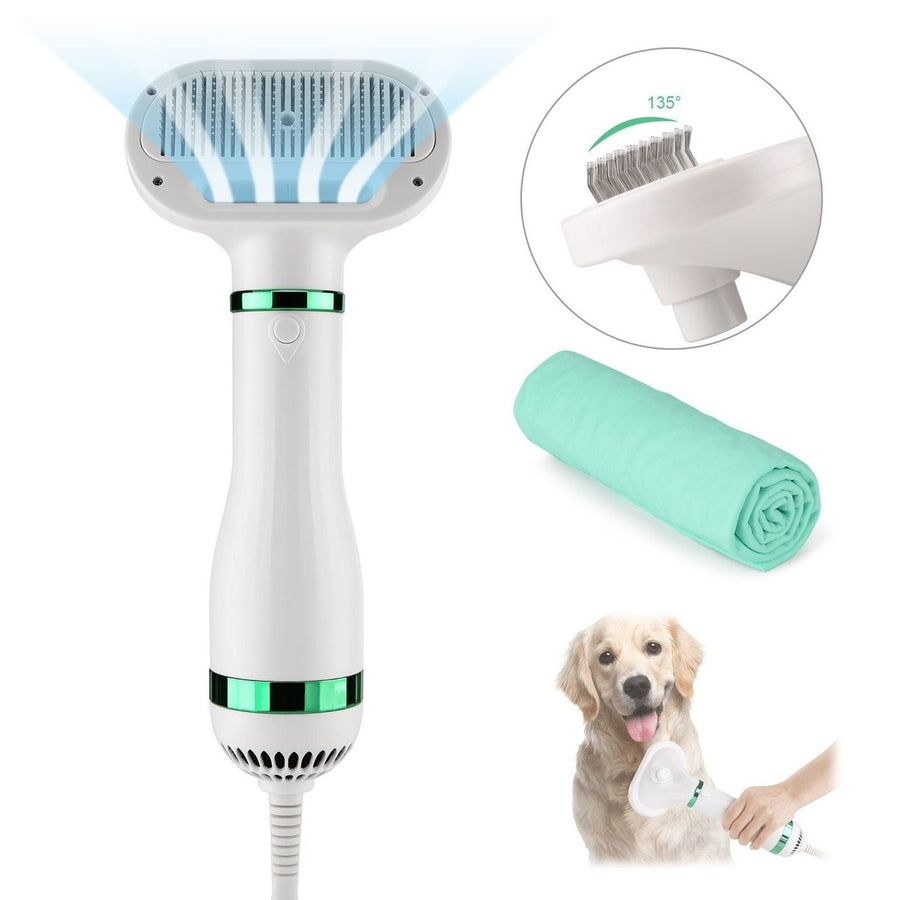 Ownpets 2-in-1 Pet Hair Dryer Portable Image 1