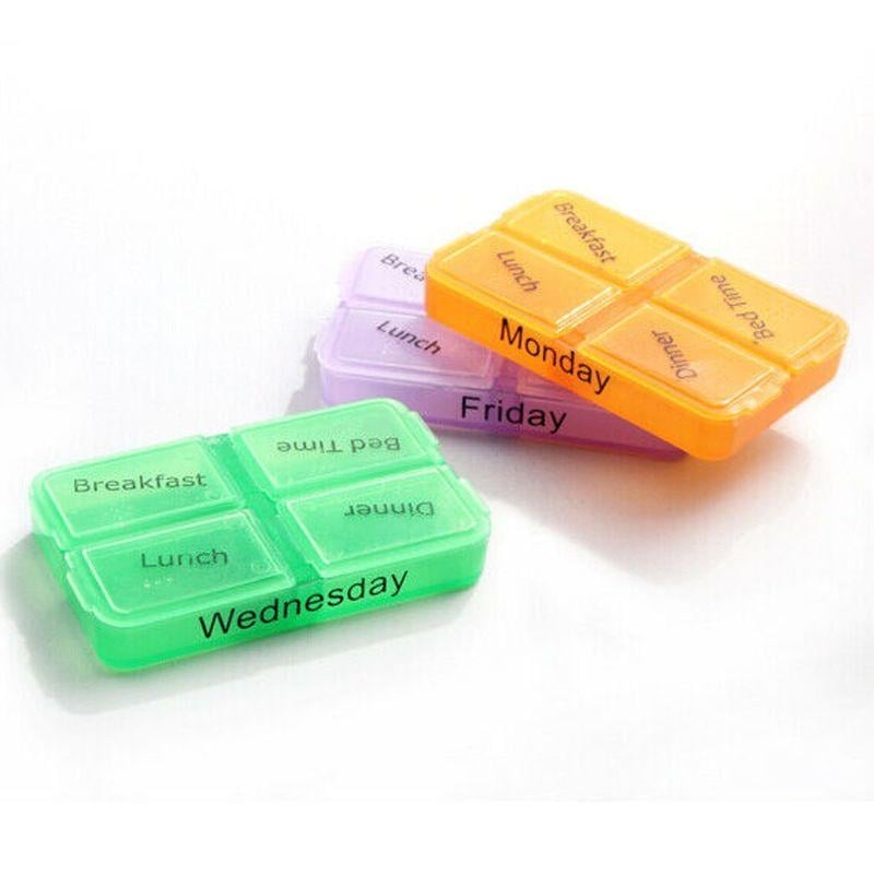 Portable Rainbow 7 Days Pill Case Image 2