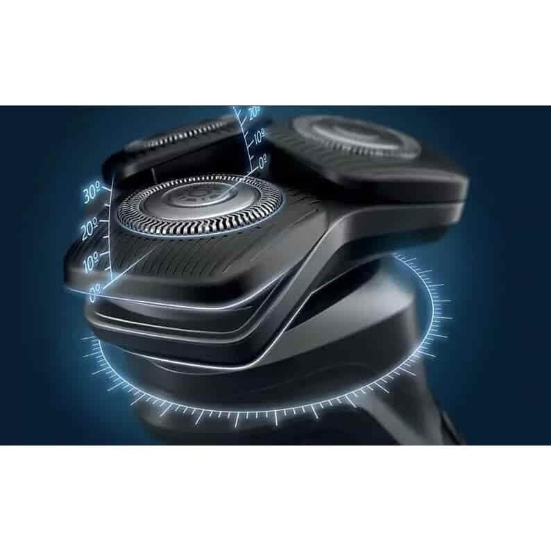 Philips Wet and Dry Shaver 5000 with SkinIQ Tech + Shave Heads Charging and Cleaning Base (Refurbished) Image 6