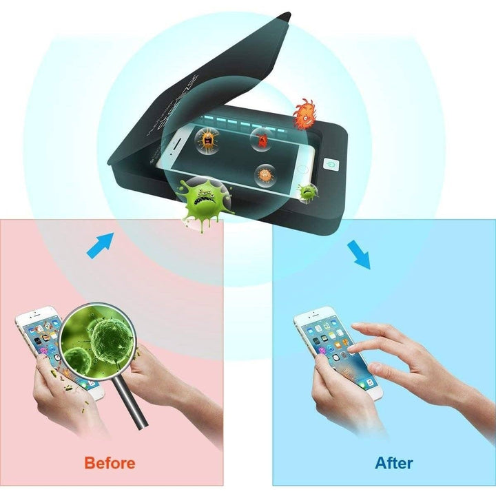 Portable Smart Mobile Phone Cleaner Device with Aromatherapy Function Image 3