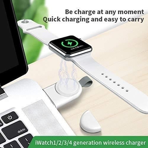 Portable USB Wireless Magnetic Fast Charging Compatible for Apple Watch Series Image 2