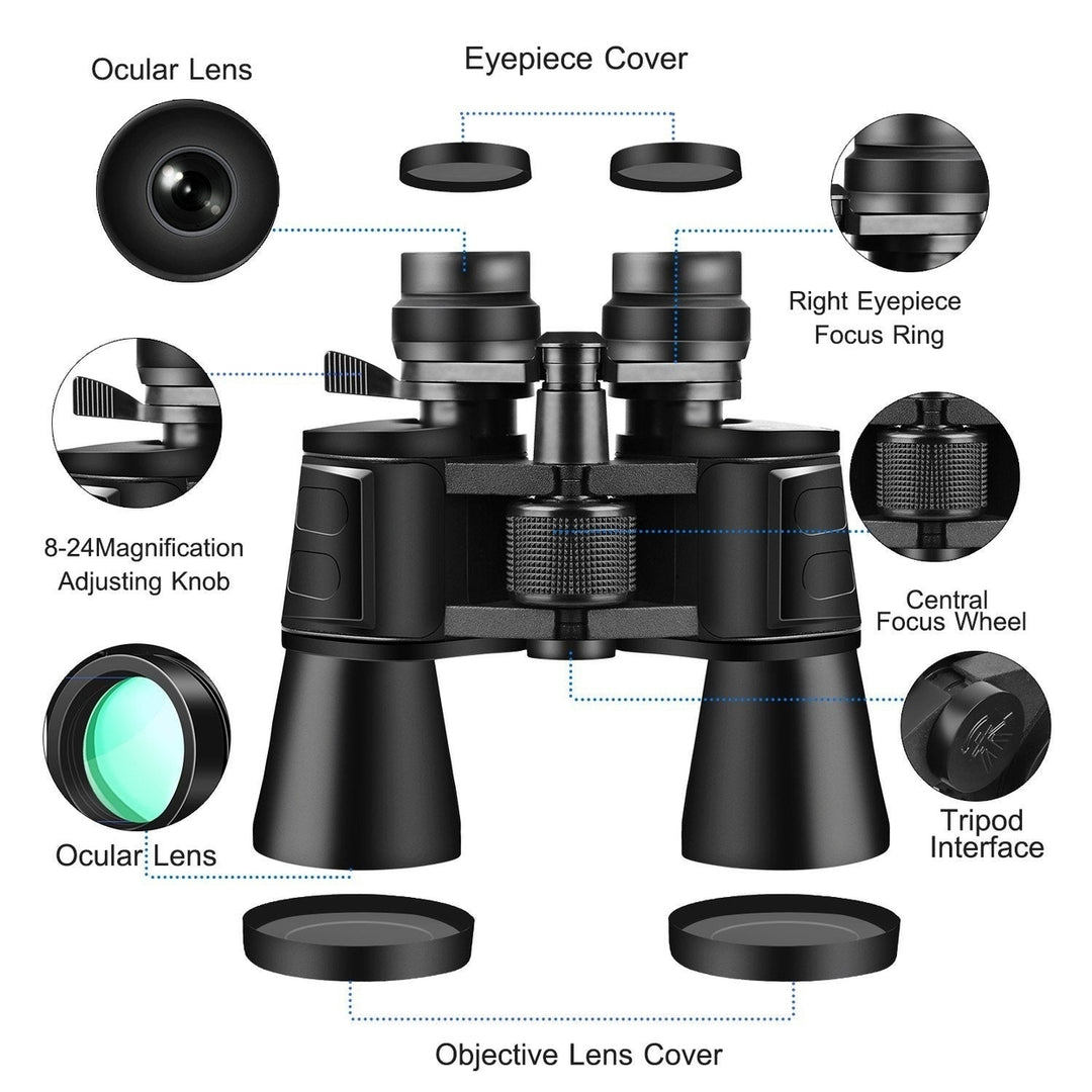 Portable Zoom Binoculars with FMC Lens Image 7