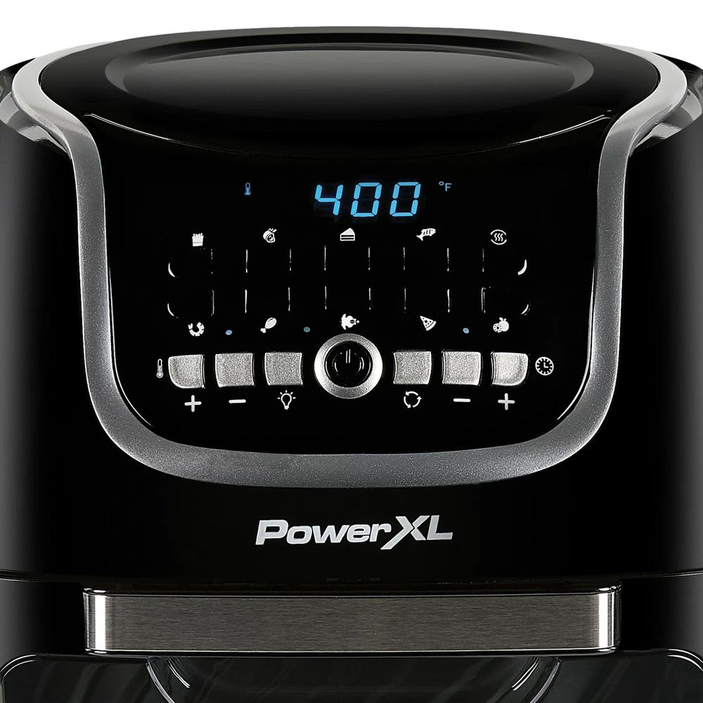 PowerXL Vortex Air Fryer Pro Plus 10 Quart Capacity 1700 Watts - Black Image 2