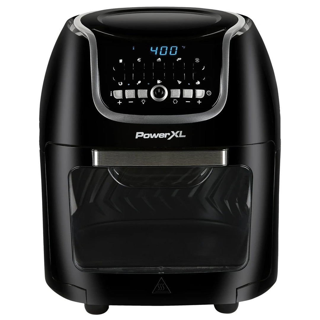 PowerXL Vortex Air Fryer Pro Plus 10 Quart Capacity Black 1700 Watts (Black) Image 2