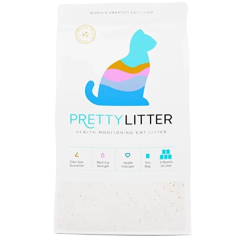 PrettyLitter Cat Litter - 8 lb Health Monitoring Cat Litter Image 1