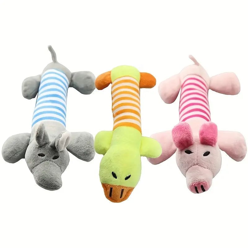 Plush Dog Toys Squeak Chew Sound Toy Image 2