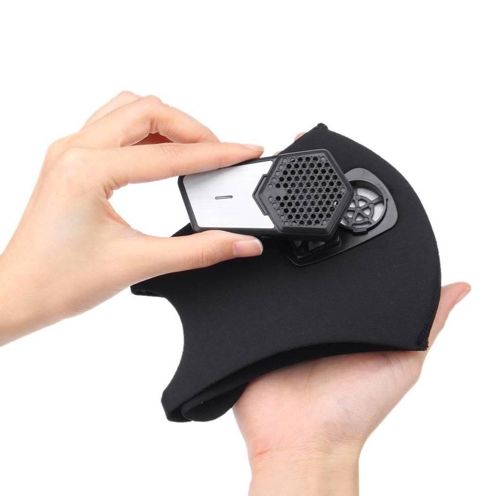 PM2.5 Dustproof Smart Electric Fan Breathable Mask Image 10