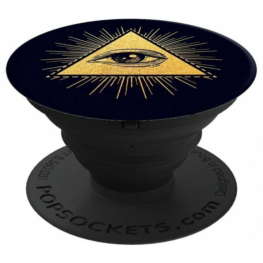 PopSockets Phone Grip PopSocket Universal Phone Holder Illuminati Eye Image 1