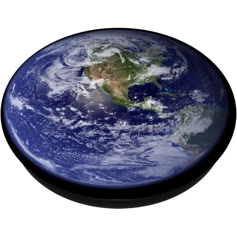 PopSockets Pop Grip Phone Holder Stand Earth Design Image 3