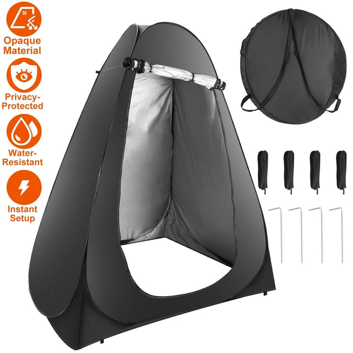 Pop Up Privacy Foldable Tent with Carry Bag Image 10